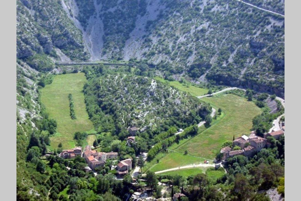 La Maison Huguetoune Nant Exteriör bild